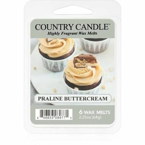 Country Candle Praline Buttercream vosk do aromalampy 64 g obraz