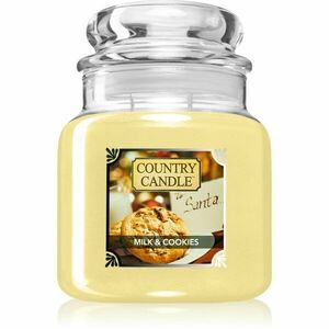 Country Candle Milk & Cookies vonná svíčka 453 g obraz