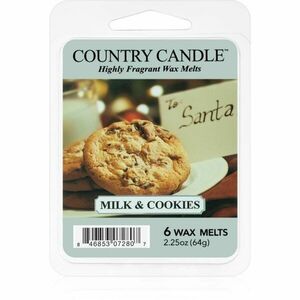 Country Candle Milk & Cookies vosk do aromalampy 64 g obraz