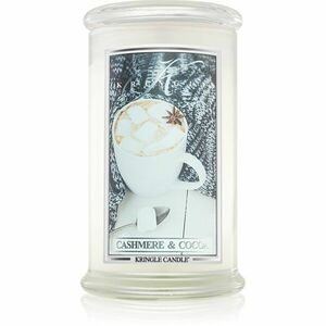 Kringle Candle Cashmere & Cocoa vonná svíčka 624 g obraz