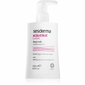 Sesderma Acglicolic Classic Body tělové mléko zpevňující s peelingovým efektem 200 ml obraz