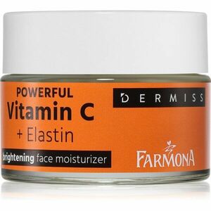 Farmona Dermiss Powerful Vitamin C + Elastin pleťový krém pro rozjasnění a hydrataci 50 ml obraz