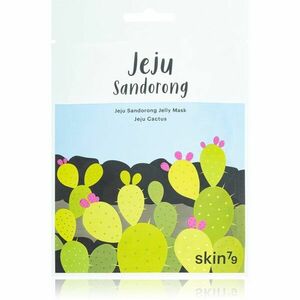 Skin79 Jeju Sandorong Jeju Cactus vyživující plátýnková maska s hydratačním účinkem 33 ml obraz