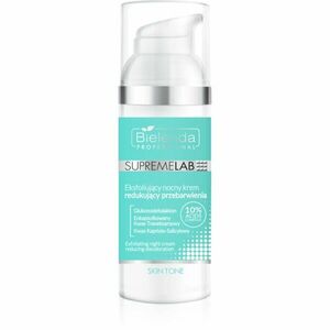 Bielenda Professional Supremelab Skin Tone exfoliační noční krém pro pleť s hyperpigmentací 50 ml obraz