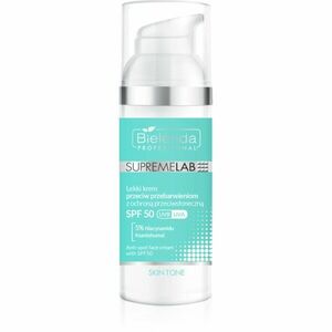 Bielenda Professional Supremelab Skin Tone denní krém proti pigmentovým skvrnám SPF 50 50 ml obraz