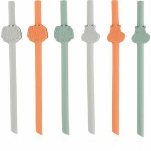 Chicco Straws Cannucce silikonové brčko 12m+ 6 ks obraz
