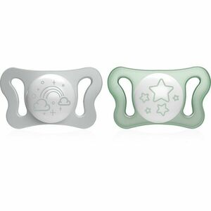 Chicco Physio Micro 0-2 m dudlík Night 2 ks obraz