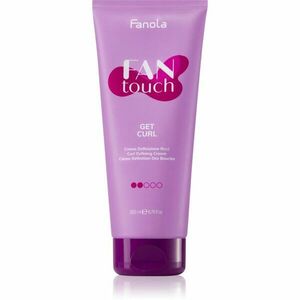 Fanola FAN touch krém na vlasy pro vlnité a kudrnaté vlasy 200 ml obraz