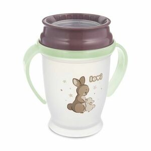 LOVI NIGHT&DAY Cup 360° hrnek Rabbit 250 ml obraz