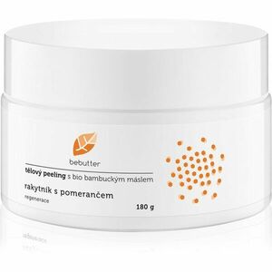 Bebutter tělový peeling rakytník s pomerančem tělový peeling 180 g obraz