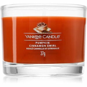 Yankee Candle Pumpkin Cinnamon Swirl votivní svíčka 37 g obraz