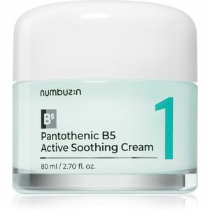 Numbuzin No. 1 Pantothenic B5 Active Soothing Cream zklidňující pleťový krém s hydratačním účinkem 80 ml obraz