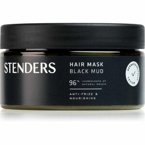 STENDERS Black Mud & Charcoal maska na vlasy s aktivním uhlím 200 ml obraz