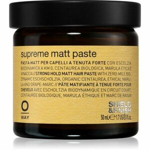 Oway Shield & Finish Supreme Matt Paste matující stylingová pasta se střední fixací 50 ml obraz