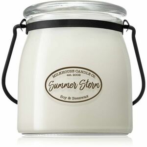 Milkhouse Candle Co. Creamery Summer Storm vonná svíčka Butter Jar 454 g obraz