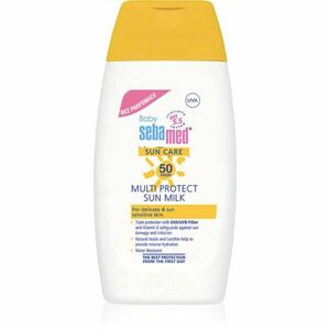 Sebamed Sun Care Baby Multi Protect Sun Milk ochranné opalovací mléko pro děti SPF 50+ bez parfemace 200 ml obraz