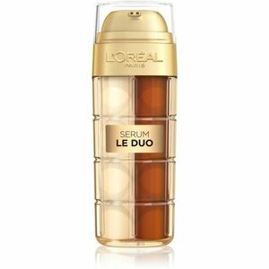 L’Oréal Paris Age Perfect Le Duo Serum dvoufázové omlazující sérum pro rozjasnění a vyhlazení pleti 30 ml obraz