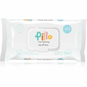 Pillo Baby Wet Wipes vlhčené ubrousky pro děti 72 ks obraz
