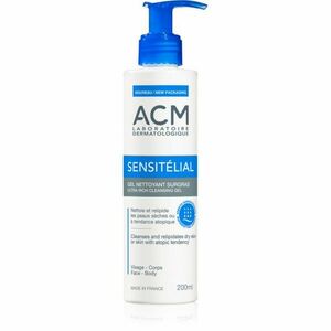 ACM Sensitélial Ultra Rich Cleansing Gel hydratační čisticí gel pro suchou až atopickou pokožku 200 ml obraz