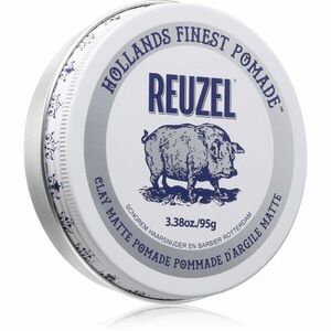 Reuzel Clay Matte Pomade stylingový jíl na vlasy matný 95 g obraz