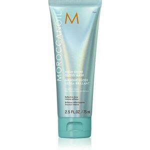 Moroccanoil High Shine Gloss Mask vyživující maska pro hladké a zářivé vlasy s arganovým olejem 75 ml obraz