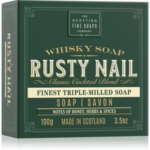 Scottish Fine Soaps Whisky Soap Rusty Nail čisticí tuhé mýdlo na tělo a obličej 100 g obraz