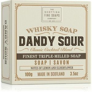 Scottish Fine Soaps Whisky Soap Dandy Soap čisticí tuhé mýdlo na tělo a obličej 100 g obraz