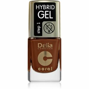 Delia Cosmetics Coral Nail Enamel Hybrid Gel gelový lak na nehty odstín 144 11 ml obraz