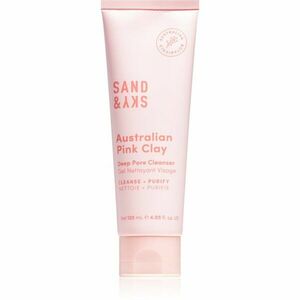 Sand & Sky Australian Pink Clay Deep Pore Cleanser čisticí a odličovací gel s detoxikačním účinkem 120 ml obraz