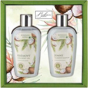 Bohemia Gifts & Cosmetics Bohemia Herbs Coconut Oil dárková sada obraz