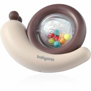 BabyOno Rattle 3m+ chrastítko Snail 1 ks obraz