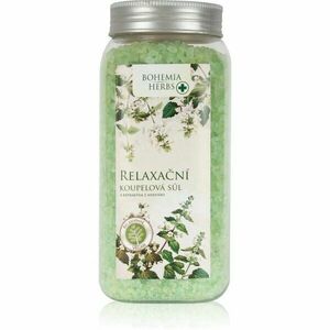 Bohemia Gifts & Cosmetics Bohemia Herbs Lemon Balm sůl do koupele 900 g obraz