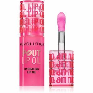 Makeup Revolution Pout Lip olej na rty s hydratačním účinkem odstín Raspberry Pink 3 ml obraz