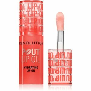 Makeup Revolution Pout Lip olej na rty s hydratačním účinkem odstín Peach 3 ml obraz