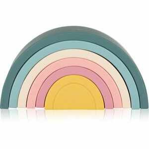 Petite&Mars Rainbow 12m+ aktivity hračka Misty Green 1 ks obraz