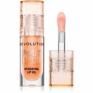 Makeup Revolution Pout Lip olej na rty s hydratačním účinkem odstín Honey Shimmer 3 ml obraz