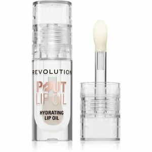 Makeup Revolution Pout Lip olej na rty s hydratačním účinkem odstín Lychee Clear 3 ml obraz