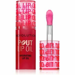 Makeup Revolution Pout Lip olej na rty s hydratačním účinkem odstín Cherry Red 3 ml obraz