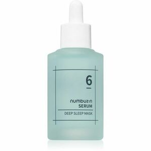Numbuzin No. 6 Deep Sleep Mask Serum noční sérum pro intenzivní hydrataci pleti 50 ml obraz