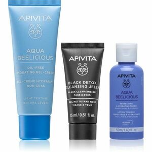 Apivita Aqua Beelicious Hydrating & Refreshing Routine Set sada pro péči o pleť pro rozjasnění a hydrataci obraz