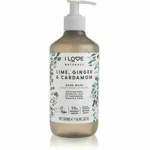 I Love Naturals Lime, Ginger & Cardamom tekuté mýdlo na ruce 500 ml obraz
