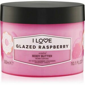 I Love Glazed Raspberry tělové máslo 330 ml obraz