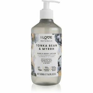 I Love Naturals Tonka Bean & Myrrh tělové mléko 500 ml obraz