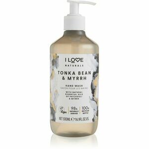 I Love Naturals Tonka Bean & Myrrh tekuté mýdlo na ruce 500 ml obraz