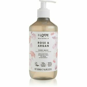 I Love Naturals Rose & Argan tekuté mýdlo na ruce 500 ml obraz