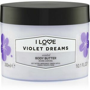 I Love Violet Dreams tělové máslo 330 ml obraz