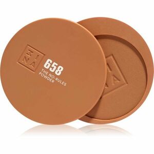3INA The No-Rules Powder multifunkční líčidlo pro oči, rty a tvář odstín 658 - Warm honey beige, matte bronzer 8 g obraz