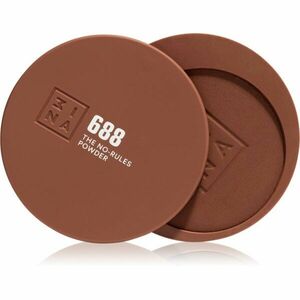 3INA The No-Rules Powder multifunkční líčidlo pro oči, rty a tvář odstín 688 - Deep cocoa, matte bronzer 8 g obraz