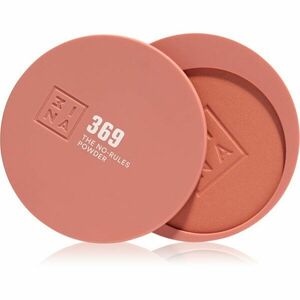 3INA The No-Rules Powder multifunkční líčidlo pro oči, rty a tvář odstín 369 - Peach pink, matte 8 g obraz