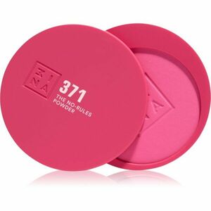3INA The No-Rules Powder multifunkční líčidlo pro oči, rty a tvář odstín 371 - Electric pink, matte 8 g obraz